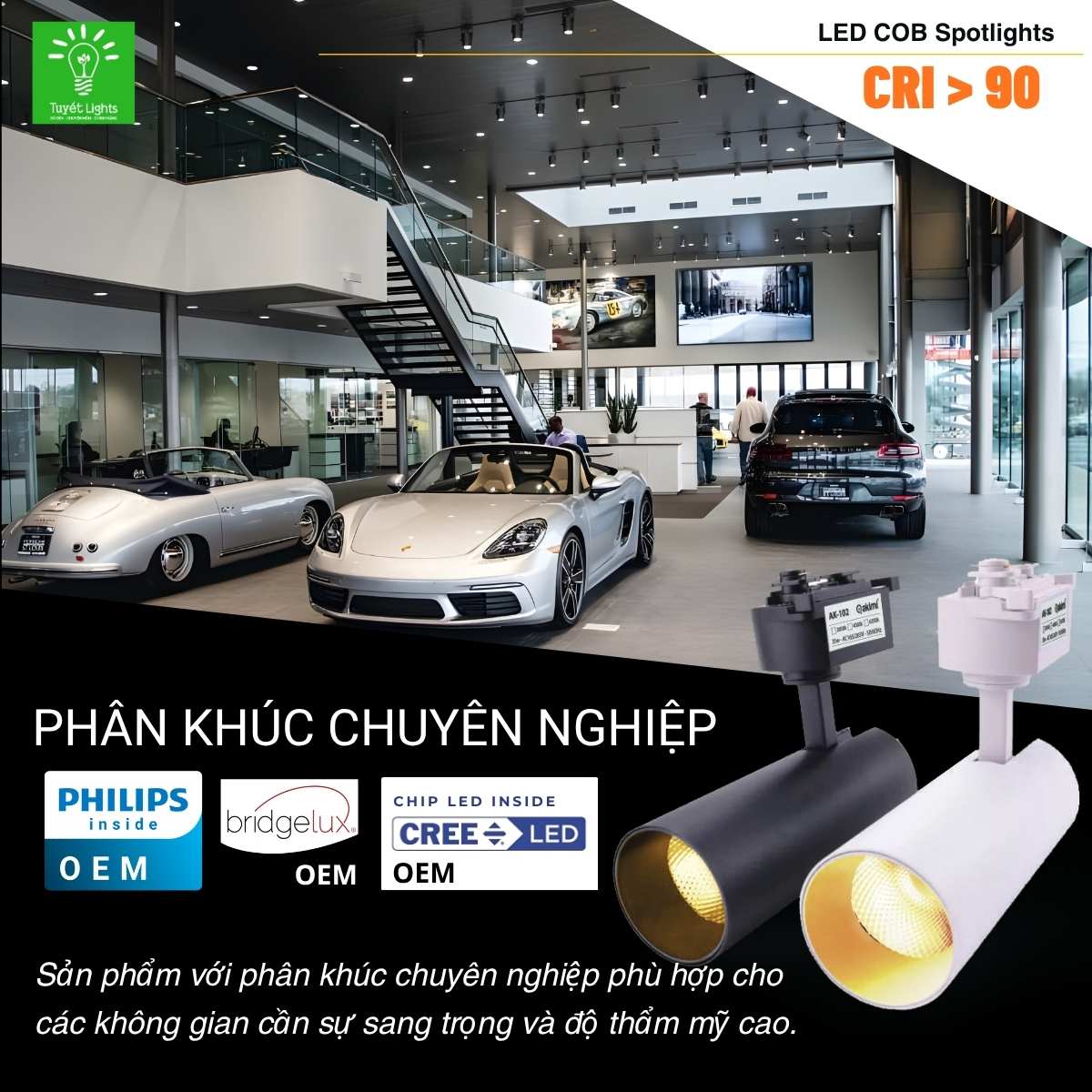 Đèn Ray Nam Châm Chip LED OSRam Cao Cấp, Chính Hãng, Giá Tốt